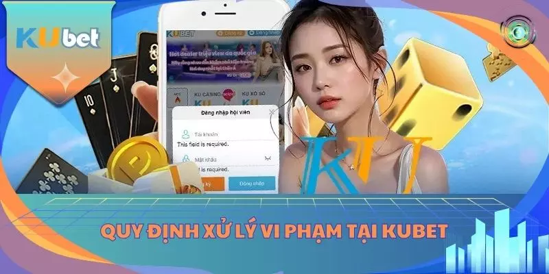 Quy định xử lý hành động vi phạm tại KUBET